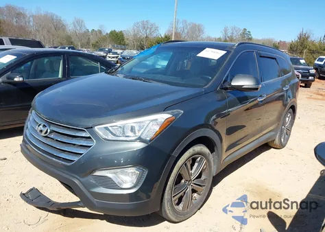 2014 Hyundai Santa Fe Gls from USA, damaged, VIN KM8SR4HF9EU075628